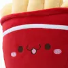 Creative red French fries doll pillow, cartoon cute children's toy, casual decorative item, excellent gift Application Scenario